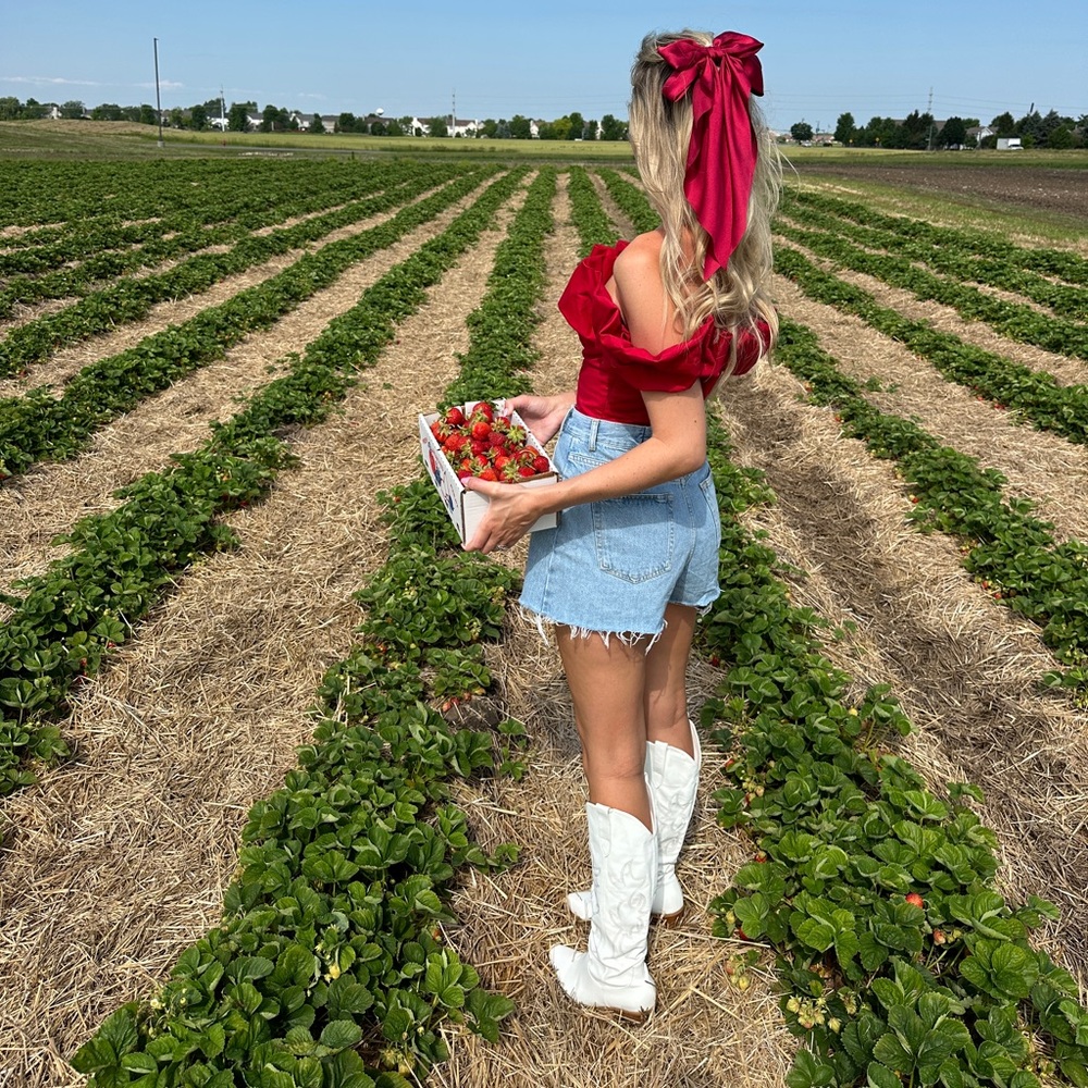 Aurelie Top in Red